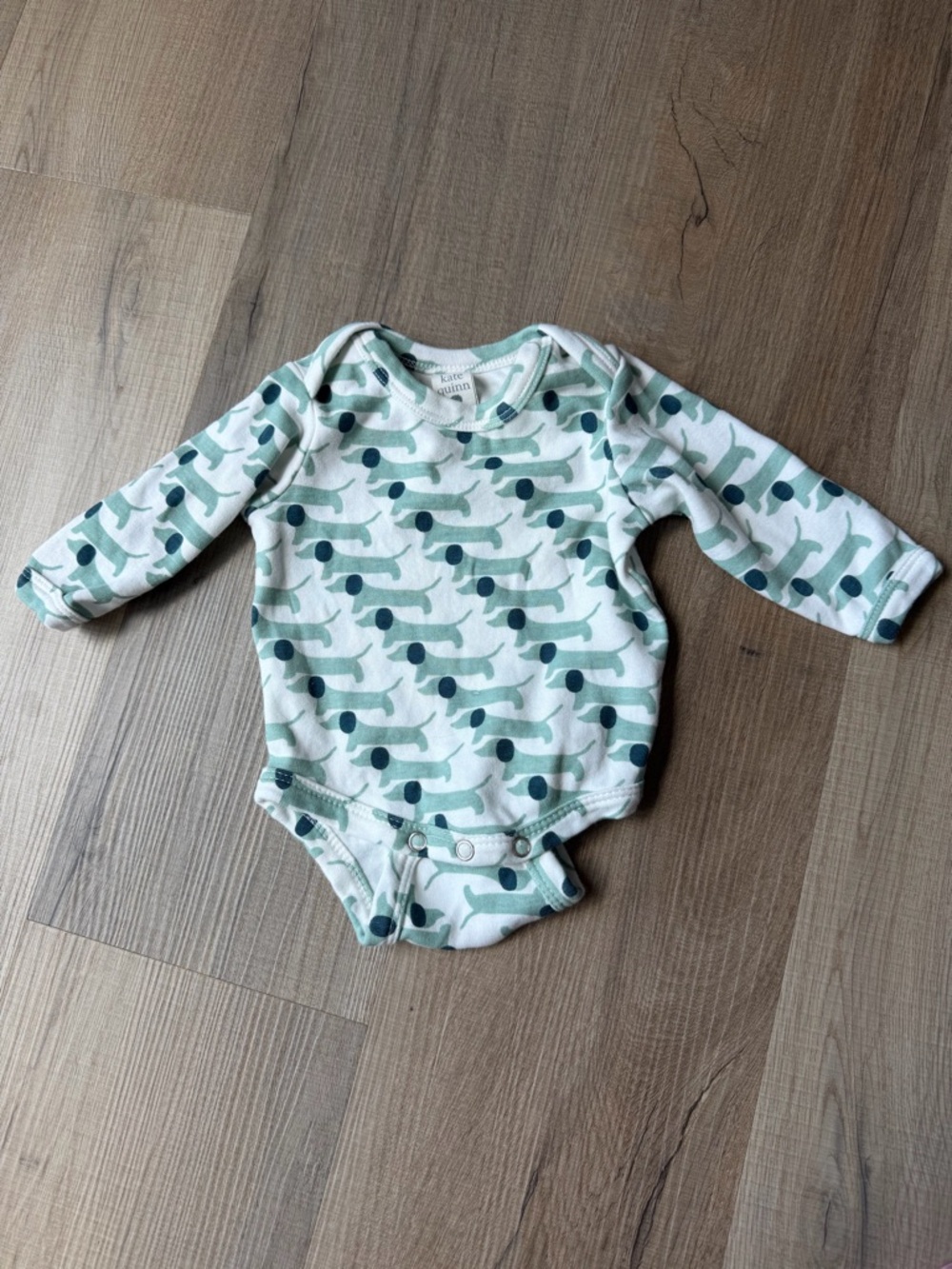 kate quinn Long-Sleeve Baby One-Piece